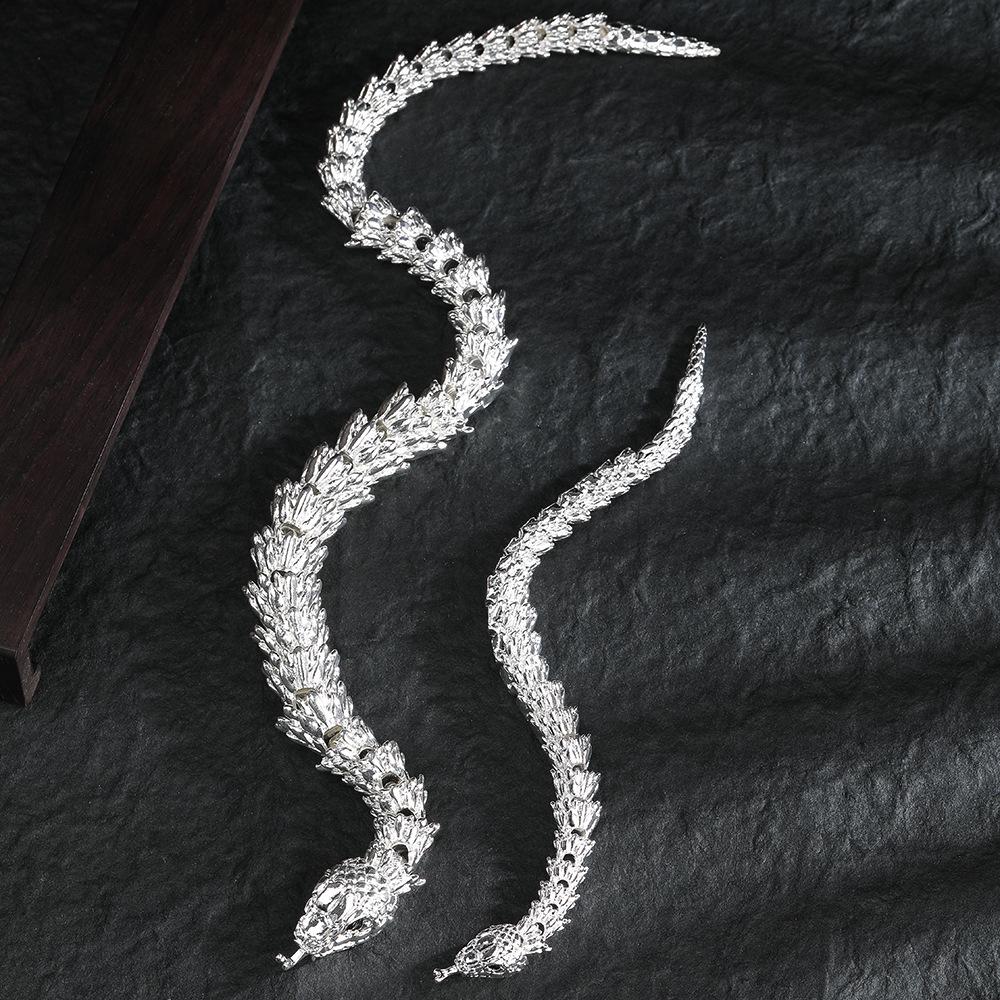 3D Dragon Viper Movable Snake Ornament - Stereo Simulation Office Tea Pet Gift. Small Snake - 20cm
3D Dragon Viper Movable Snake Ornament - Stereo Simulation Office Tea Pet Gift. Small Snake - 20cm