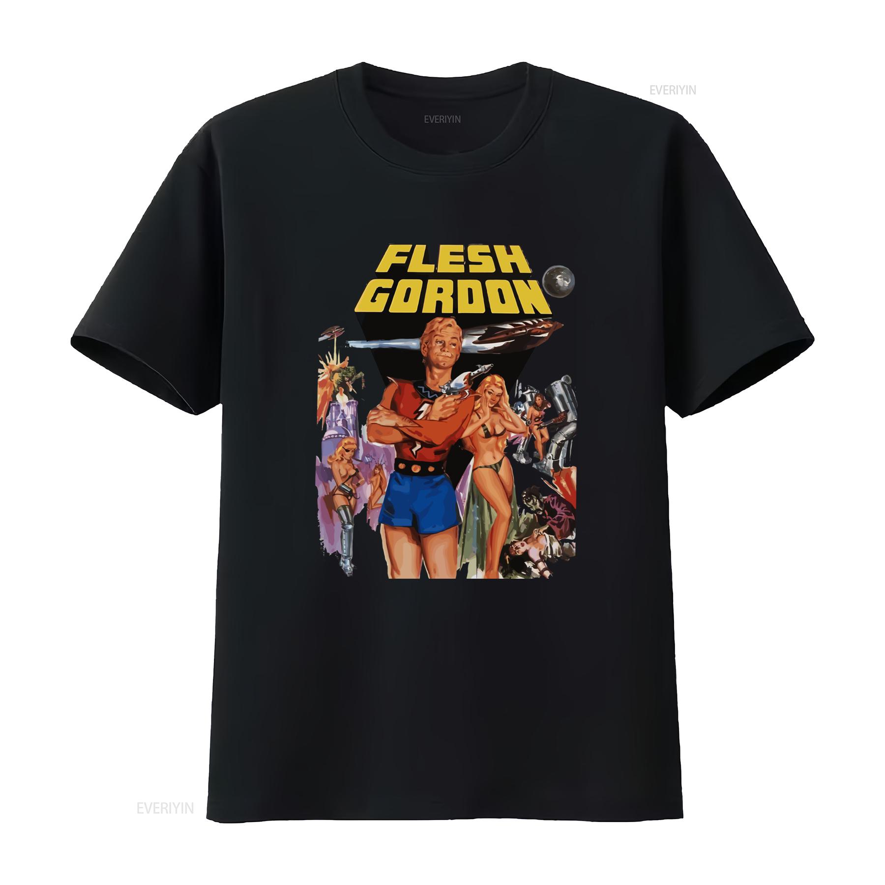 Flesh Gordon Movie Poster T Shirt Natural Vintage Cotton All Sizes S 5X vintage Washed Top For Everyday Wear Unisex Casual 4XL
Flesh Gordon Movie Poster T Shirt Natural Vintage Cotton All Sizes S 5X vintage Washed Top For Everyday Wear Unisex Casual 4XL