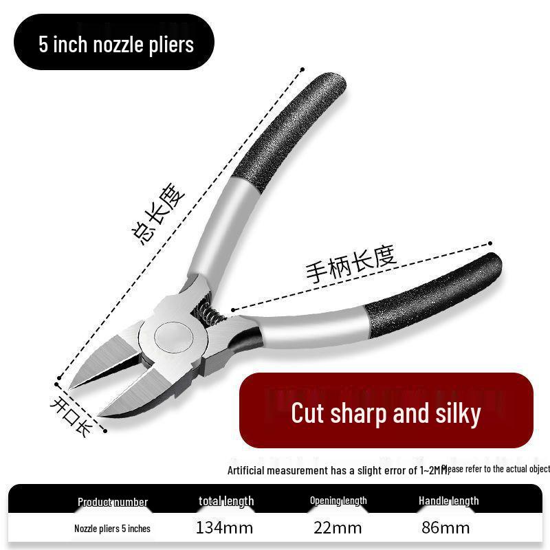 Японские кусачки ручной работы Fukuoka с диагональной режущей кромкой для пластиковых моделей и использования электриками
Японские кусачки ручной работы Fukuoka с диагональной режущей кромкой для пластиковых моделей и использования электриками