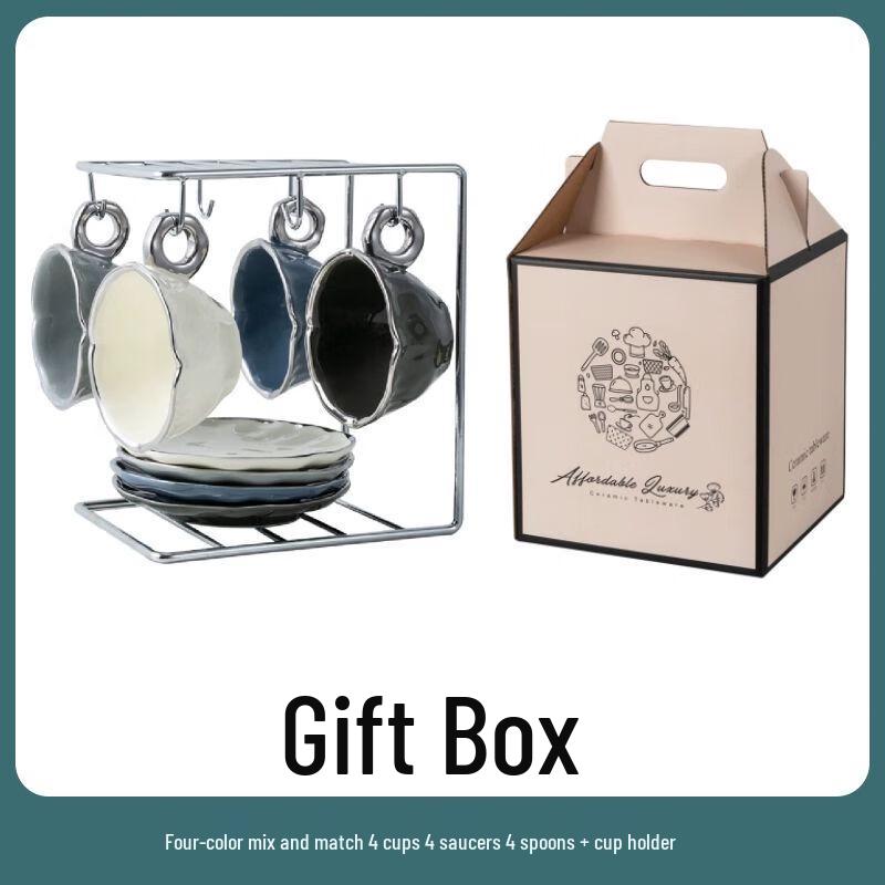 Light Luxury Ceramic Coffee & Tea Cup Set
Light Luxury Ceramic Coffee & Tea Cup Set