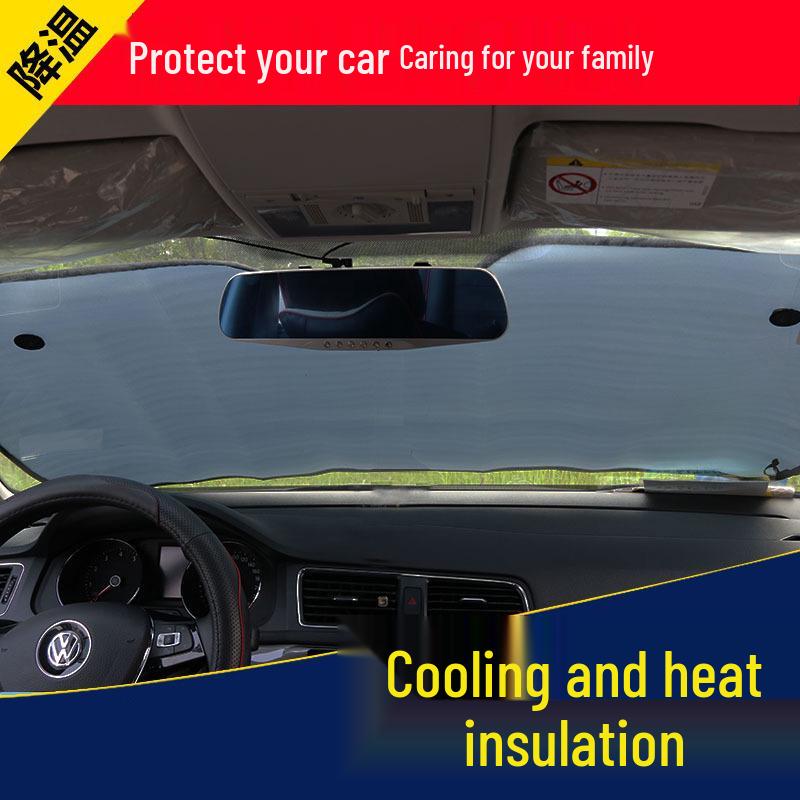 Single-Sided Silver Bubble Foam Sunshade - Anti-UV Heat Insulation and Sun Protection Visor Single-Sided Silver 130x60
Single-Sided Silver Bubble Foam Sunshade - Anti-UV Heat Insulation and Sun Protection Visor Single-Sided Silver 130x60