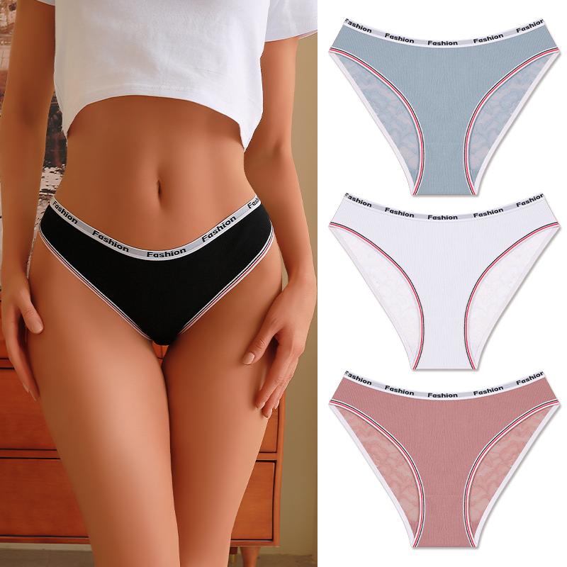 3 шт./компл. женские хлопковые кружевные трусики с V-образным вырезом, сексуальные спортивные трусы с низкой талией, размеры S-XL, удобное нижнее белье, женские мягкие цветные трусы XL&3pcs
3 шт./компл. женские хлопковые кружевные трусики с V-образным вырезом, сексуальные спортивные трусы с низкой талией, размеры S-XL, удобное нижнее белье, женские мягкие цветные трусы XL&3pcs