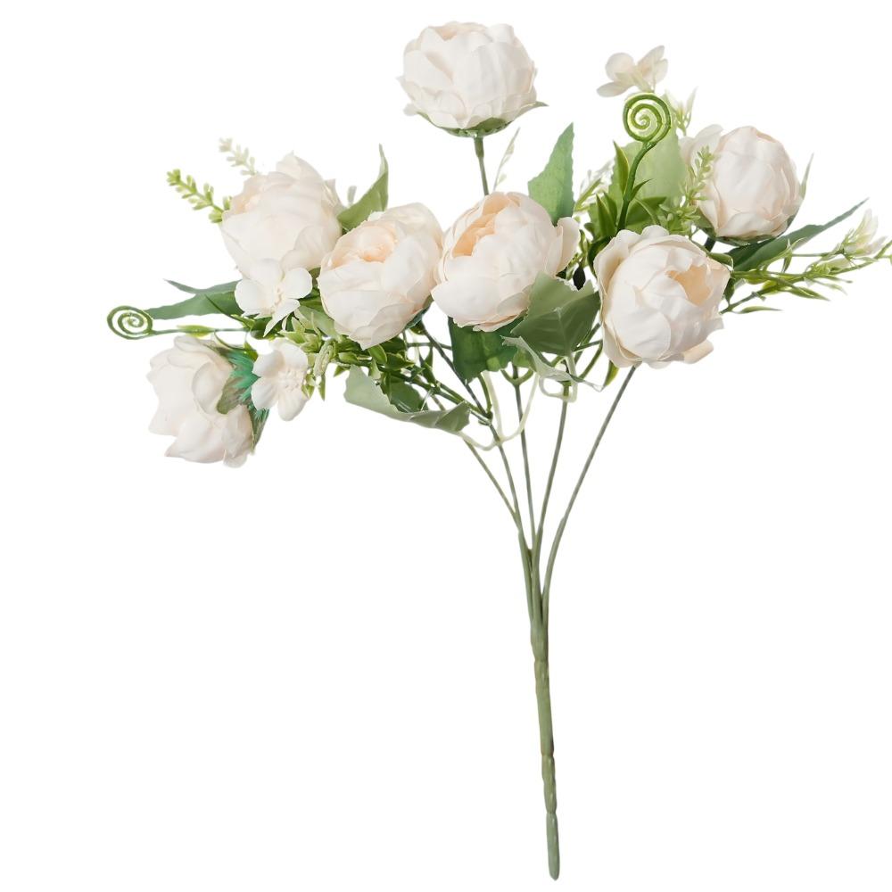 7 Peony Buds Artifiical Flower Branch 30cm Height Flexible Stems Simulation Flower with Green Leaves Artificial Peony розовый
7 Peony Buds Artifiical Flower Branch 30cm Height Flexible Stems Simulation Flower with Green Leaves Artificial Peony розовый