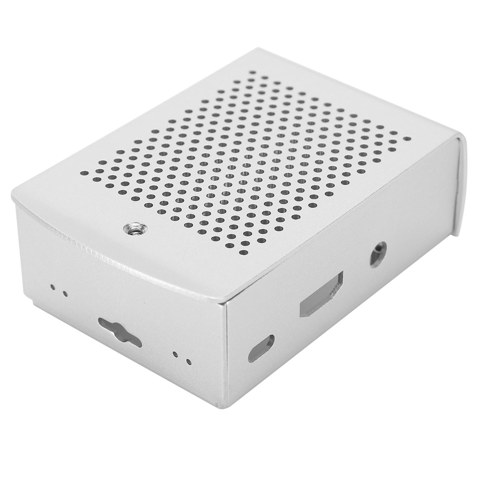 Корпус для Raspberry Pi Захисний корпус зі сплаву алюмінію Оболонка з тепловідведенням з вентилятором
Корпус для Raspberry Pi Захисний корпус зі сплаву алюмінію Оболонка з тепловідведенням з вентилятором