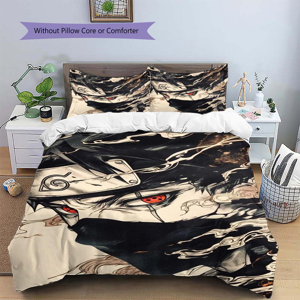 Kakashi Hatake Patterned Pillowcase & Duvet Cover Set Bedding for Bedroom Wonderful Gift for Anime Lovers.-TING 135x200cm
Kakashi Hatake Patterned Pillowcase & Duvet Cover Set Bedding for Bedroom Wonderful Gift for Anime Lovers.-TING 135x200cm