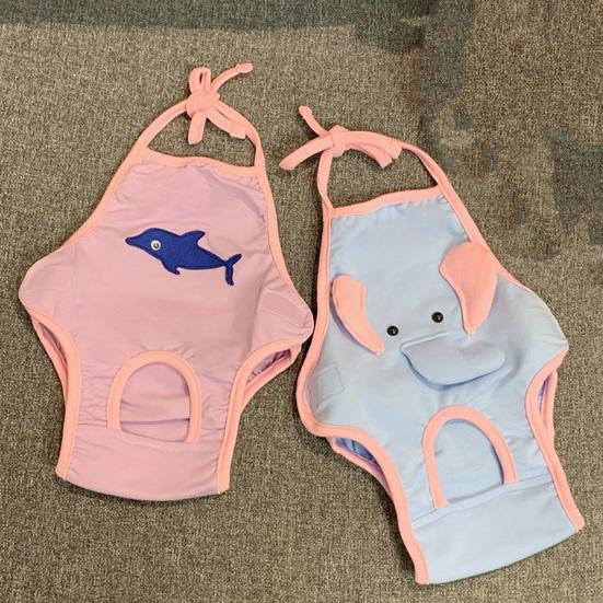 Pet Menstrual Pants Washable Dog Sanitary Underwear Cartoon Fish Elephant Physiological Panties with Hook And Loop Waterproof Adjustable Lacing
Pet Menstrual Pants Washable Dog Sanitary Underwear Cartoon Fish Elephant Physiological Panties with Hook And Loop Waterproof Adjustable Lacing