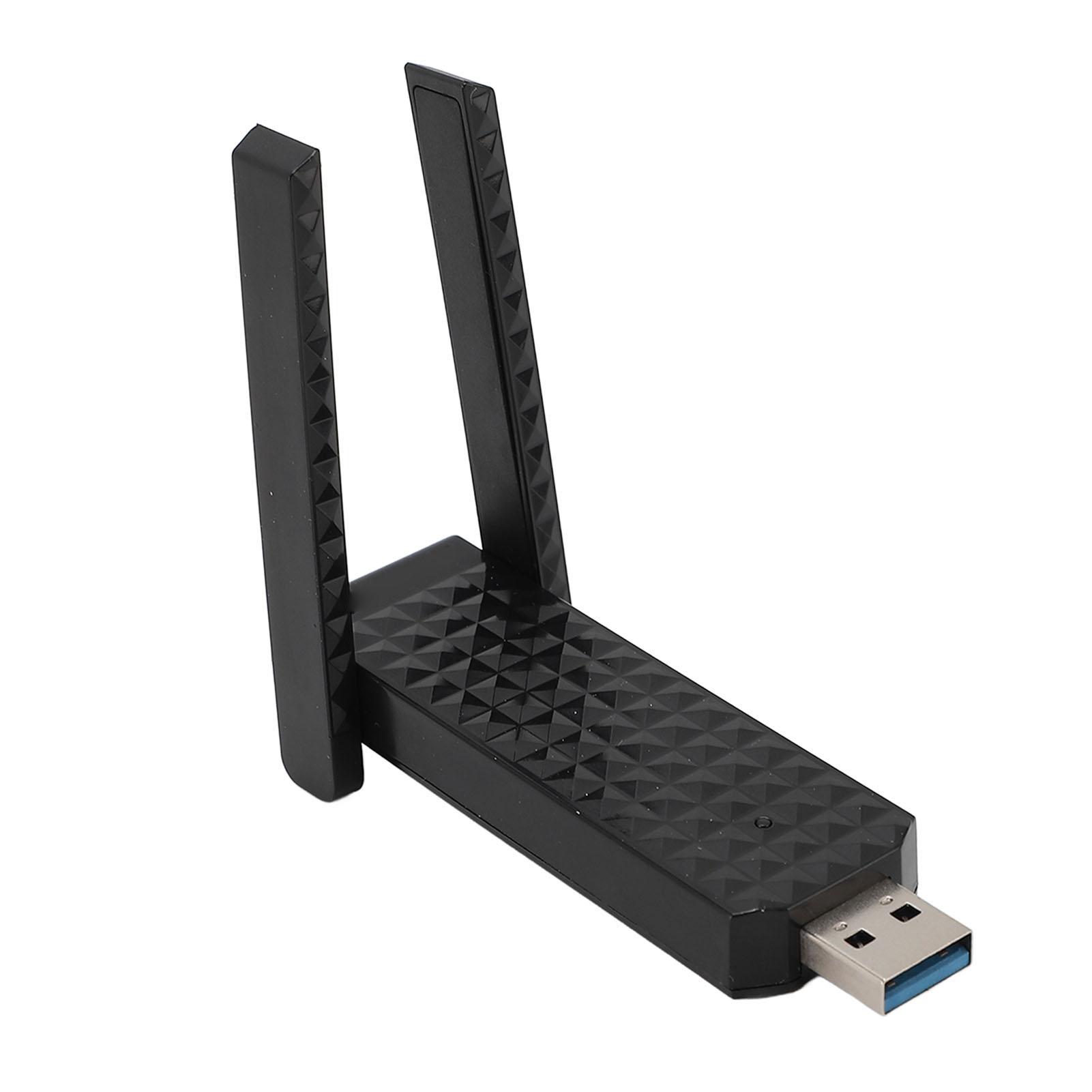 USB 3.0 WiFi Adapter WiFi6E AX3000M 802.11AX 6GHz 5GHz 2.4GHz Stable Connection Wireless Network
USB 3.0 WiFi Adapter WiFi6E AX3000M 802.11AX 6GHz 5GHz 2.4GHz Stable Connection Wireless Network