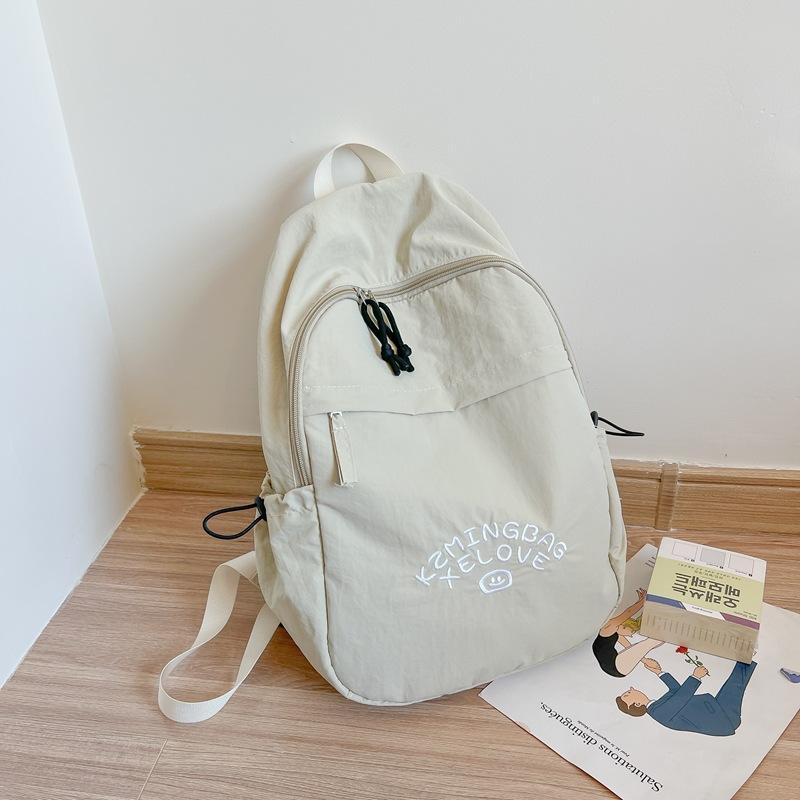 School bag Lazy wind school bag Female high school college student Campus letter backpack Junior high school student tide backpack
School bag Lazy wind school bag Female high school college student Campus letter backpack Junior high school student tide backpack