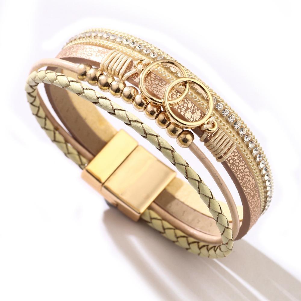 1шт браслет из искусственной кожи, цветное кольцо, ручная работа, кожаный браслет-полоска бежевый
1шт браслет из искусственной кожи, цветное кольцо, ручная работа, кожаный браслет-полоска бежевый