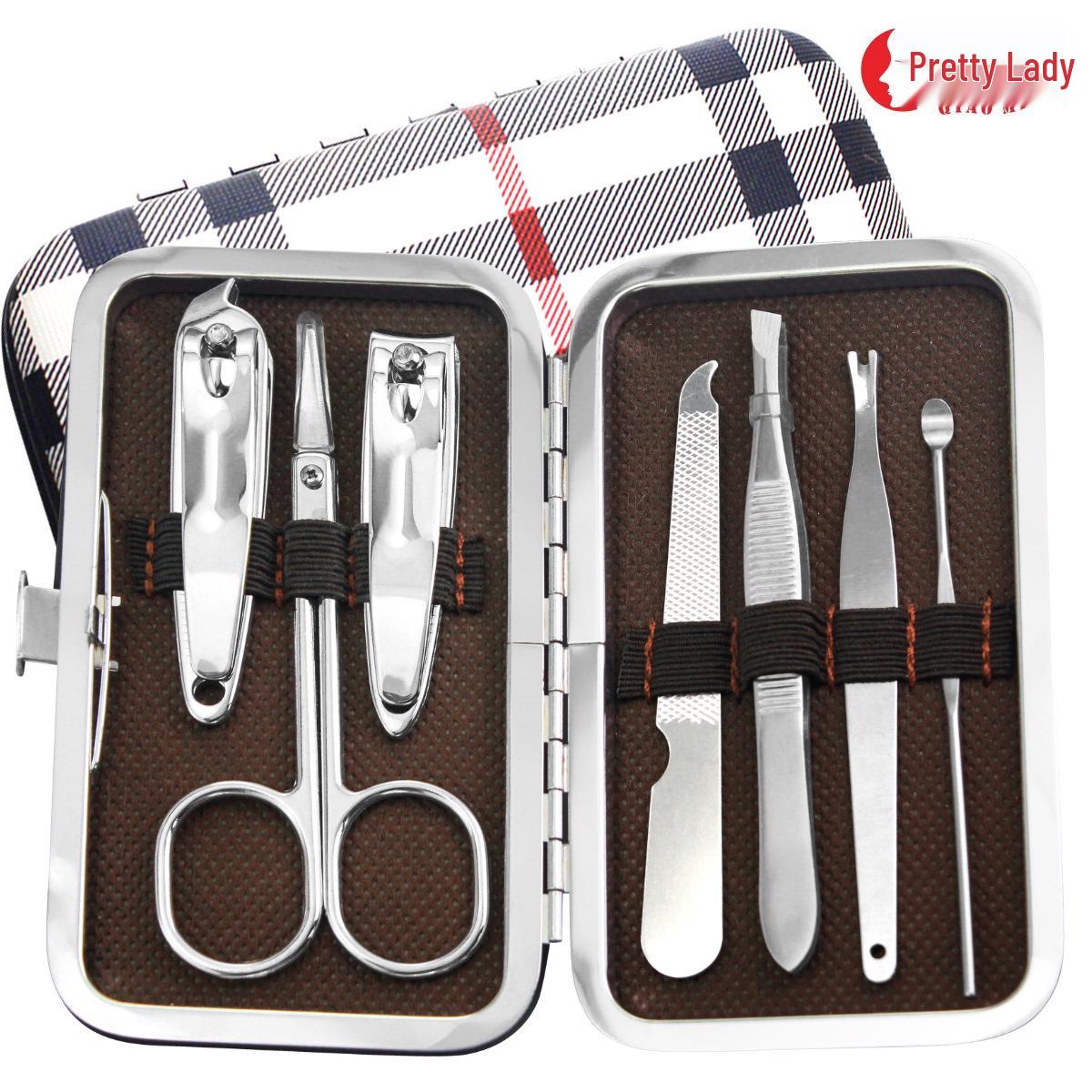 Custom Logo 7-Piece Manicure Set - Nail Scissors, Clippers & Beauty Tools 7-Piece (Budget Version)
Custom Logo 7-Piece Manicure Set - Nail Scissors, Clippers & Beauty Tools 7-Piece (Budget Version)
