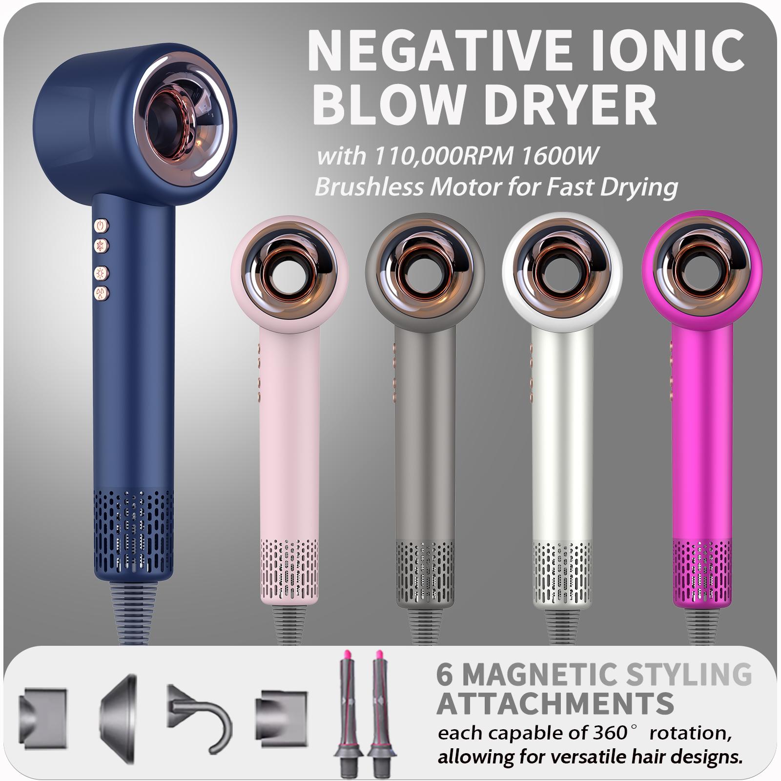 Professional Super Hair Dryer Personal Care Styling Negative Ion Salon Tool Constant Anion Electric Leafless EU
Professional Super Hair Dryer Personal Care Styling Negative Ion Salon Tool Constant Anion Electric Leafless EU