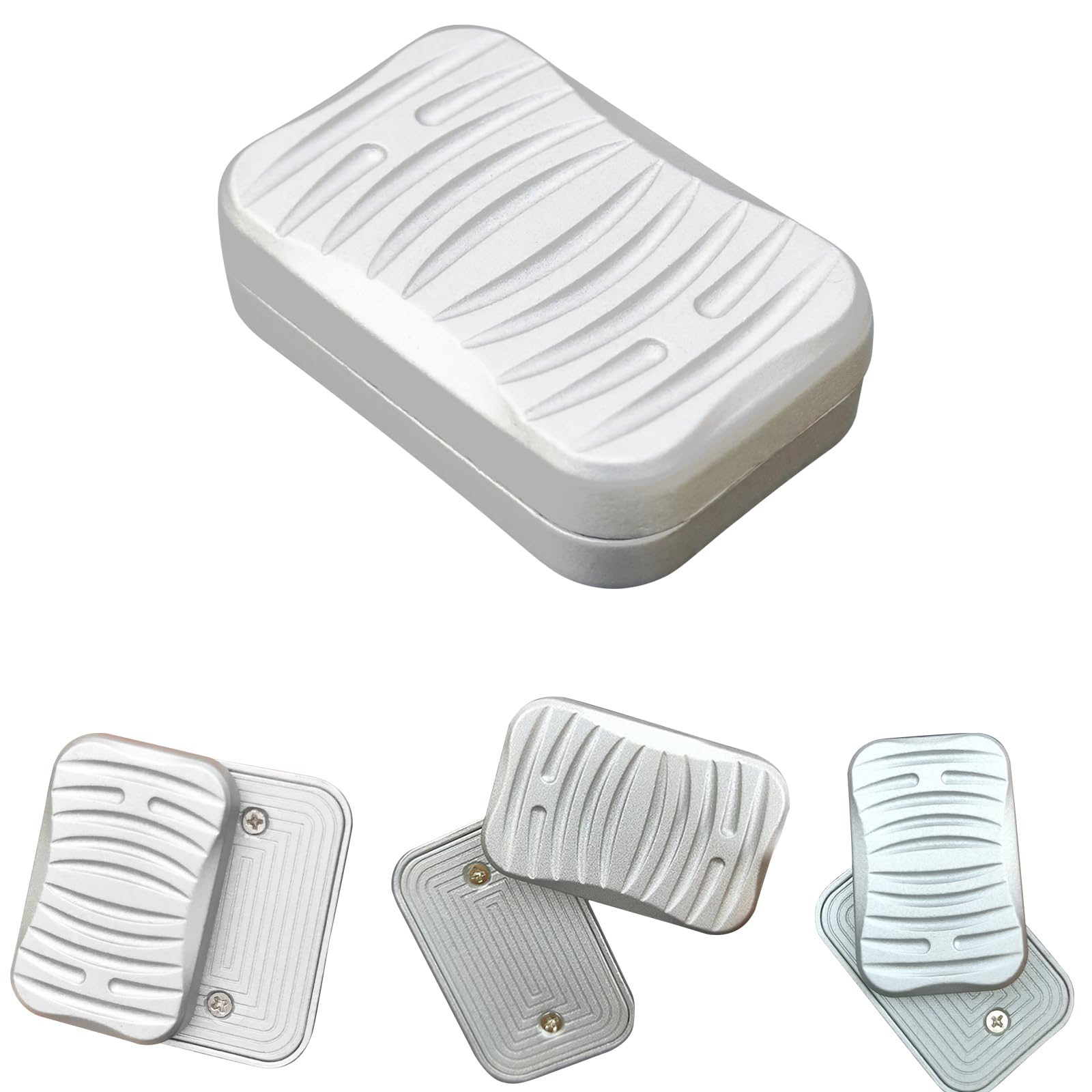 OBEST Fidget Toy, Fidget Slider, Stress Relief Toy, Time Killer, Adult Christmas Gift, Silver, with Scar Pattern
OBEST Fidget Toy, Fidget Slider, Stress Relief Toy, Time Killer, Adult Christmas Gift, Silver, with Scar Pattern