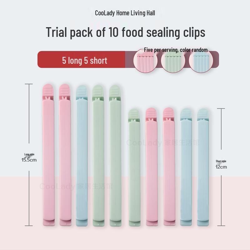 Food Sealing Clips Set
Food Sealing Clips Set