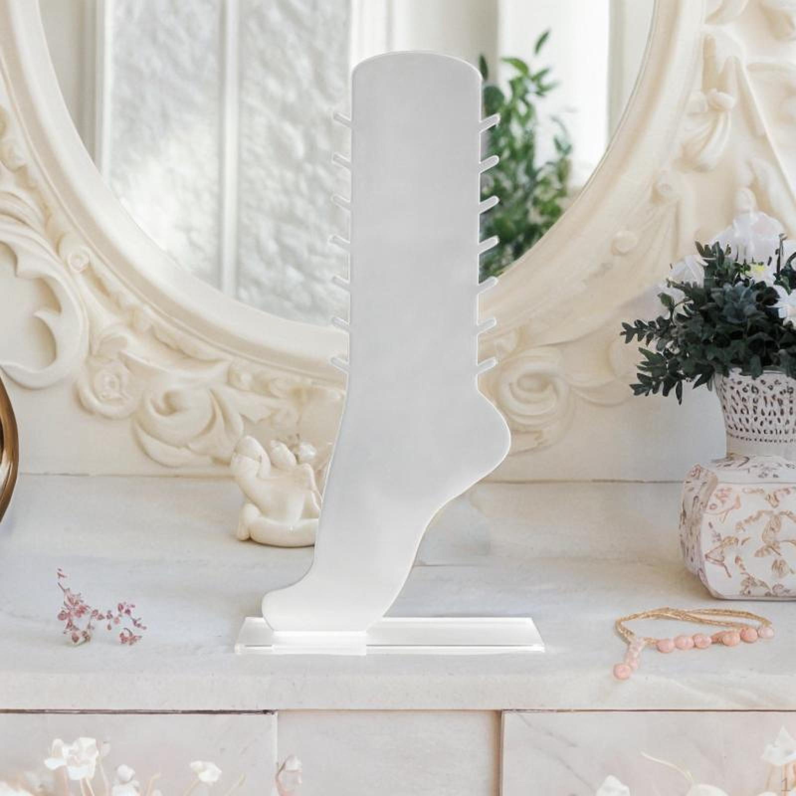 Стойка для хранения браслетов на лодыжку в форме стопы, 7-слойная портативная модная декоративная креативная подставка для ожерелий Acrylic
Стойка для хранения браслетов на лодыжку в форме стопы, 7-слойная портативная модная декоративная креативная подставка для ожерелий Acrylic