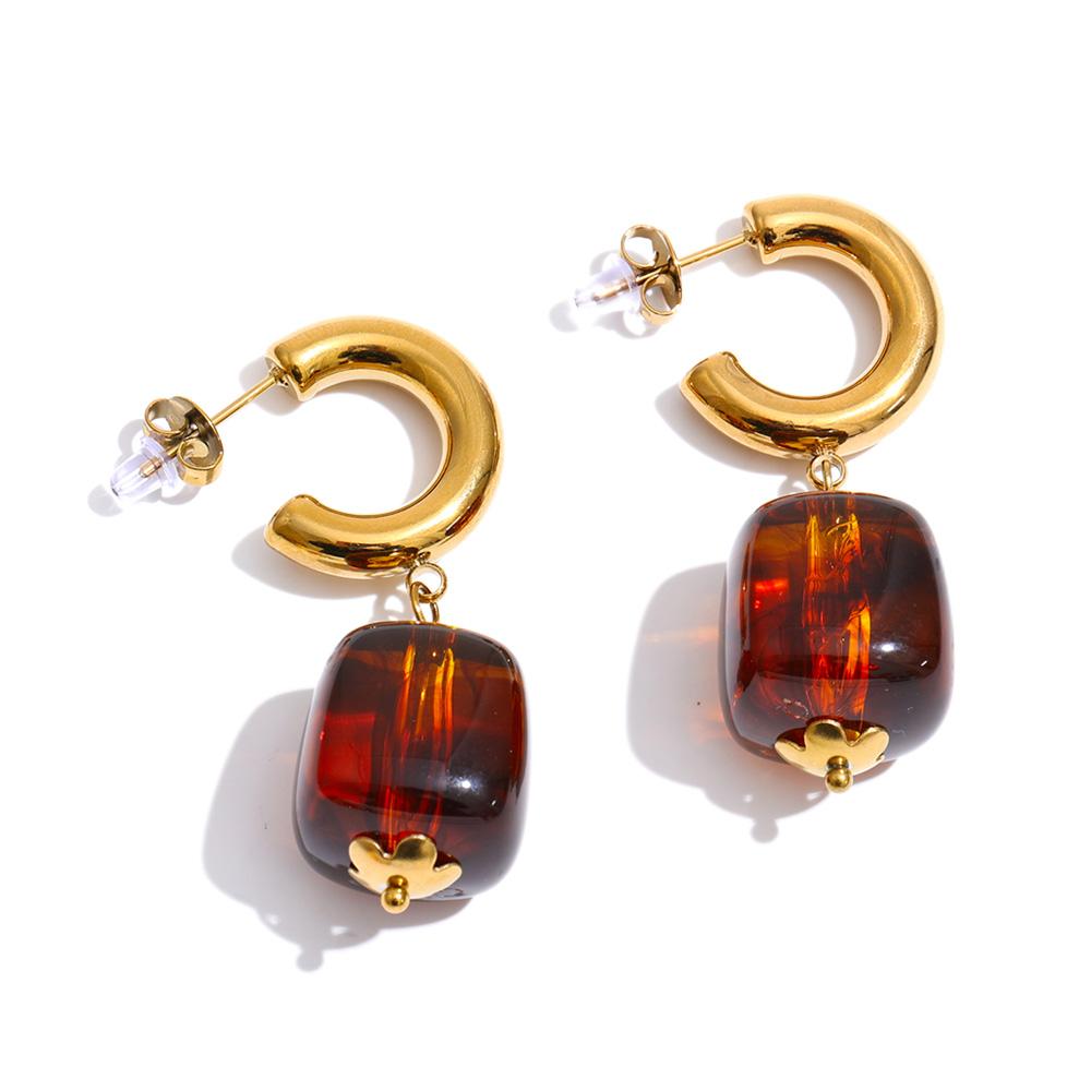 Yhpup 5 Colors Stainless Steel Square Resin Acrylic Candy Drop Earrings Stainless Steel Summer Arrivals Young Exclusive Jewelry
Yhpup 5 Colors Stainless Steel Square Resin Acrylic Candy Drop Earrings Stainless Steel Summer Arrivals Young Exclusive Jewelry