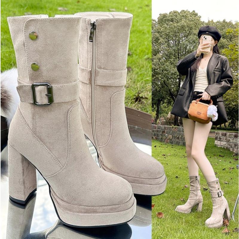 Модные винтажные ботинки до середины икры на толстом высоком каблуке на платформе для женщин, осенне-зимние, женские, в западном стиле, короткие ботильоны, ботинки для женщин 37 абрикосовый
Модные винтажные ботинки до середины икры на толстом высоком каблуке на платформе для женщин, осенне-зимние, женские, в западном стиле, короткие ботильоны, ботинки для женщин 37 абрикосовый