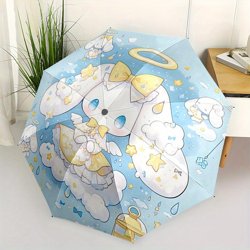 1pc Sanrio Blue Angel Cinnamoroll Automatic Opening and Closing Umbrella - Small Umbrella Suitable for Various Occasions, Portable 3-Fold Small Umbrel
1pc Sanrio Blue Angel Cinnamoroll Automatic Opening and Closing Umbrella - Small Umbrella Suitable for Various Occasions, Portable 3-Fold Small Umbrel