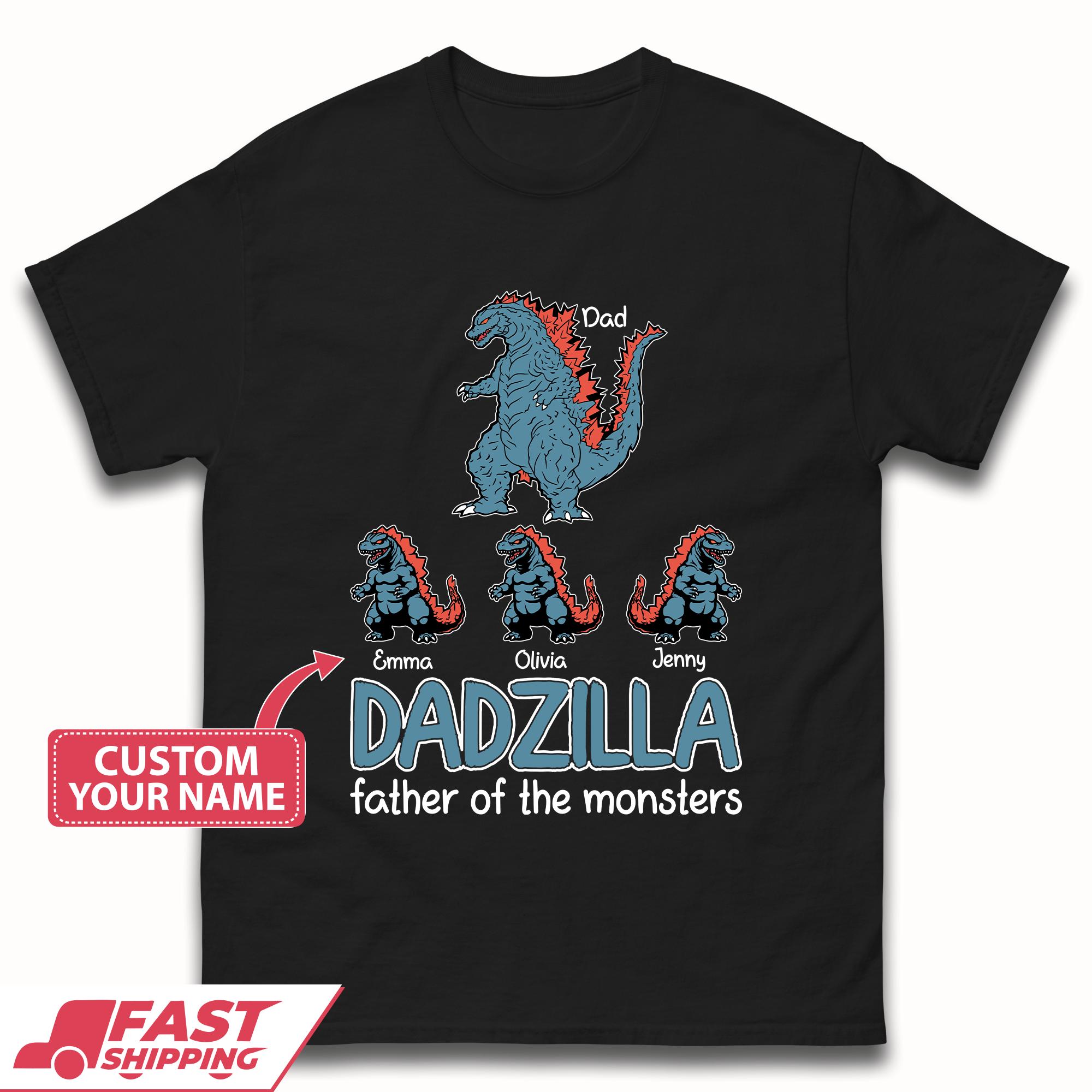 Personalised Dadzilla Mens T-Shirt Womens Tops Tees L
Personalised Dadzilla Mens T-Shirt Womens Tops Tees L