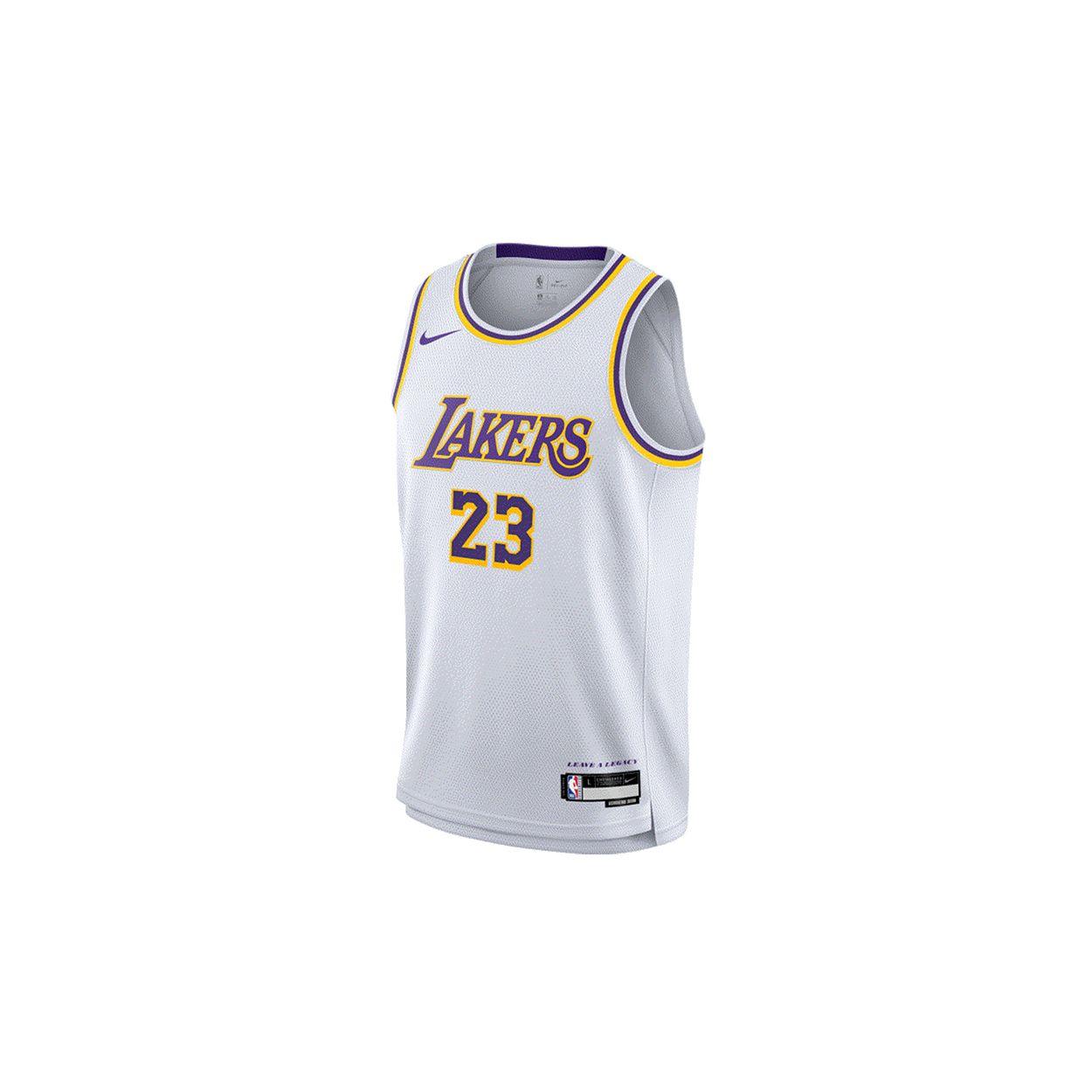 Nike X NBA Basketball Jersey Lakers LeBron James Sunday Home Athletic Breathable Kids jerseys White 3Z2B7BX1P00-LAK23 M
Nike X NBA Basketball Jersey Lakers LeBron James Sunday Home Athletic Breathable Kids jerseys White 3Z2B7BX1P00-LAK23 M