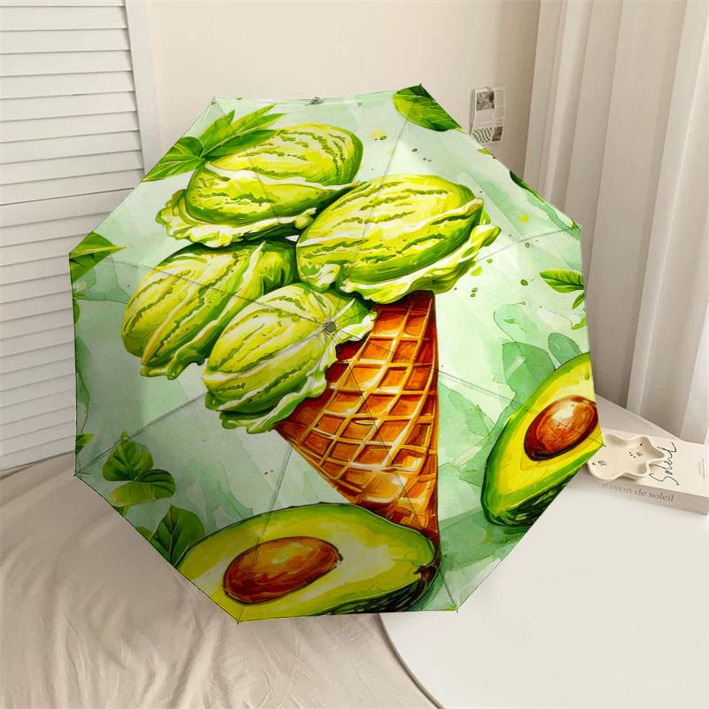1PC Avocado Ice Cream Umbrella-8-Rib Reinforced, Automatic Open, Lightweight & Durable, Fashion Accessory for Outdoor-L0401
1PC Avocado Ice Cream Umbrella-8-Rib Reinforced, Automatic Open, Lightweight & Durable, Fashion Accessory for Outdoor-L0401
