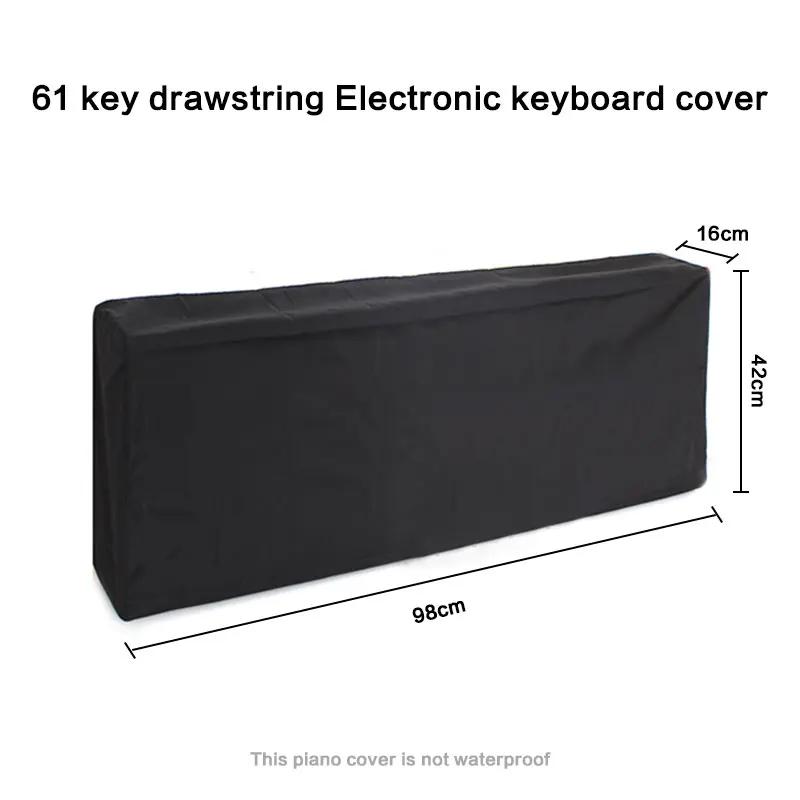 61/88Key Digital Electronic Piano Cover Drawstring Fully Closed Keyboard Dustproof Breathable Cover Musical Instrument Accessory
61/88Key Digital Electronic Piano Cover Drawstring Fully Closed Keyboard Dustproof Breathable Cover Musical Instrument Accessory
