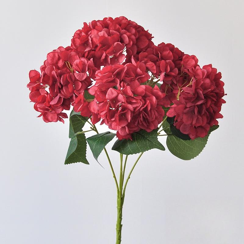 4pcs Simulation 5-head Hydrangeas Bouquet Silk Spring Fake Flowers Auditorium Decoration Pink Hydrangea Artificial Flower червоний
4pcs Simulation 5-head Hydrangeas Bouquet Silk Spring Fake Flowers Auditorium Decoration Pink Hydrangea Artificial Flower червоний