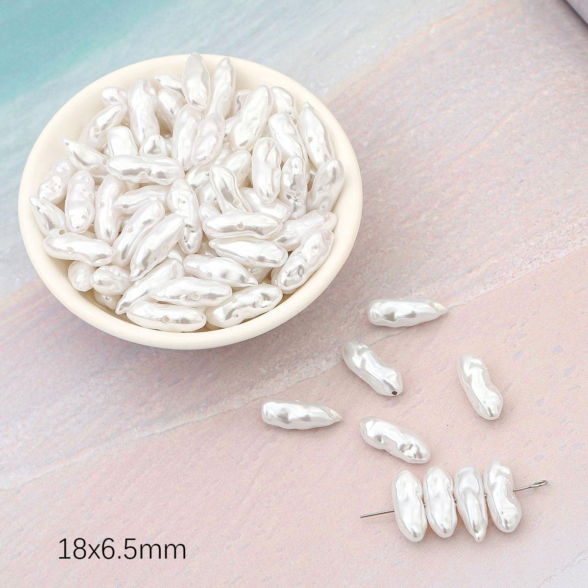 Геометрическая форма имитация жемчуга из АБС-пластика, бусины с прямым отверстием, браслет «сделай сам», ювелирные аксессуары 18x6.5mm 10pcs белый
Геометрическая форма имитация жемчуга из АБС-пластика, бусины с прямым отверстием, браслет «сделай сам», ювелирные аксессуары 18x6.5mm 10pcs белый