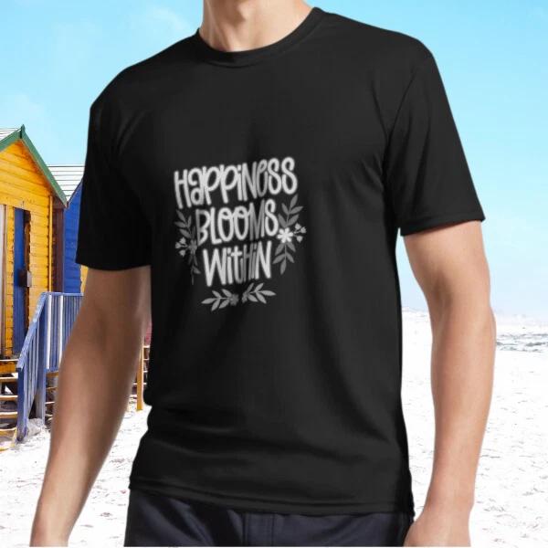 New Happiness Blooms Within Grays Active T-Shirt Funny Size S - 5XL S
New Happiness Blooms Within Grays Active T-Shirt Funny Size S - 5XL S
