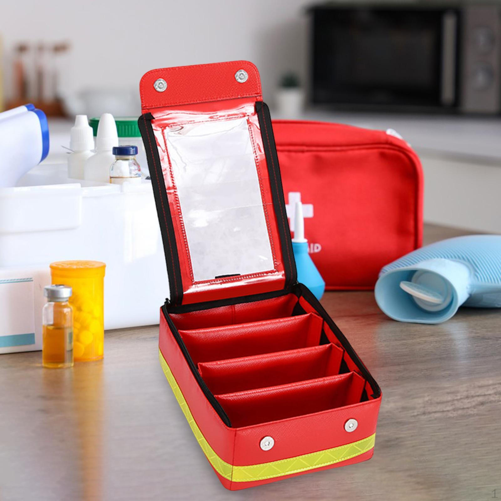 First Aid Bag Pouch, Empty Portable Large Capacity Organizer Storage for Emergency червоний
First Aid Bag Pouch, Empty Portable Large Capacity Organizer Storage for Emergency червоний