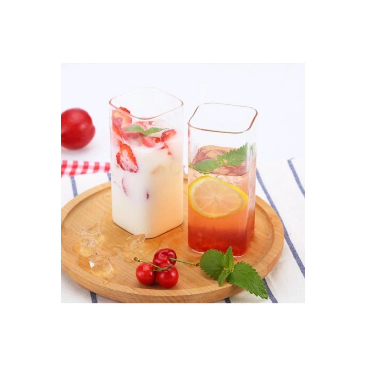 Rectangular Heat Resistant Borosilicate Trend Fruit Juice Dessert Glass (2 Pieces 350 Ml 15 Cm)
Rectangular Heat Resistant Borosilicate Trend Fruit Juice Dessert Glass (2 Pieces 350 Ml 15 Cm)