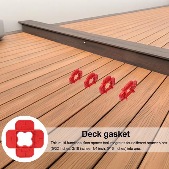 1/5/10/15/20Pcs Deck Gaskets Spacers Compact Design Professional Floor Spacers Anticorrosion Wood Floor Tools 1pc
1/5/10/15/20Pcs Deck Gaskets Spacers Compact Design Professional Floor Spacers Anticorrosion Wood Floor Tools 1pc