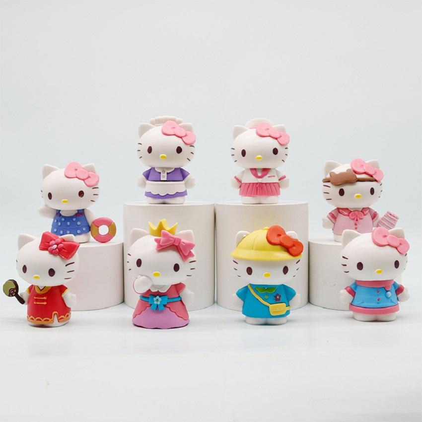 Sanrio Cartoon Animation Character Cute HelloKitty Figure Kawaii Dress Up Diary Desktop Ornament Doll Cartoon Girl Birthday Gift Random 1pcs
Sanrio Cartoon Animation Character Cute HelloKitty Figure Kawaii Dress Up Diary Desktop Ornament Doll Cartoon Girl Birthday Gift Random 1pcs