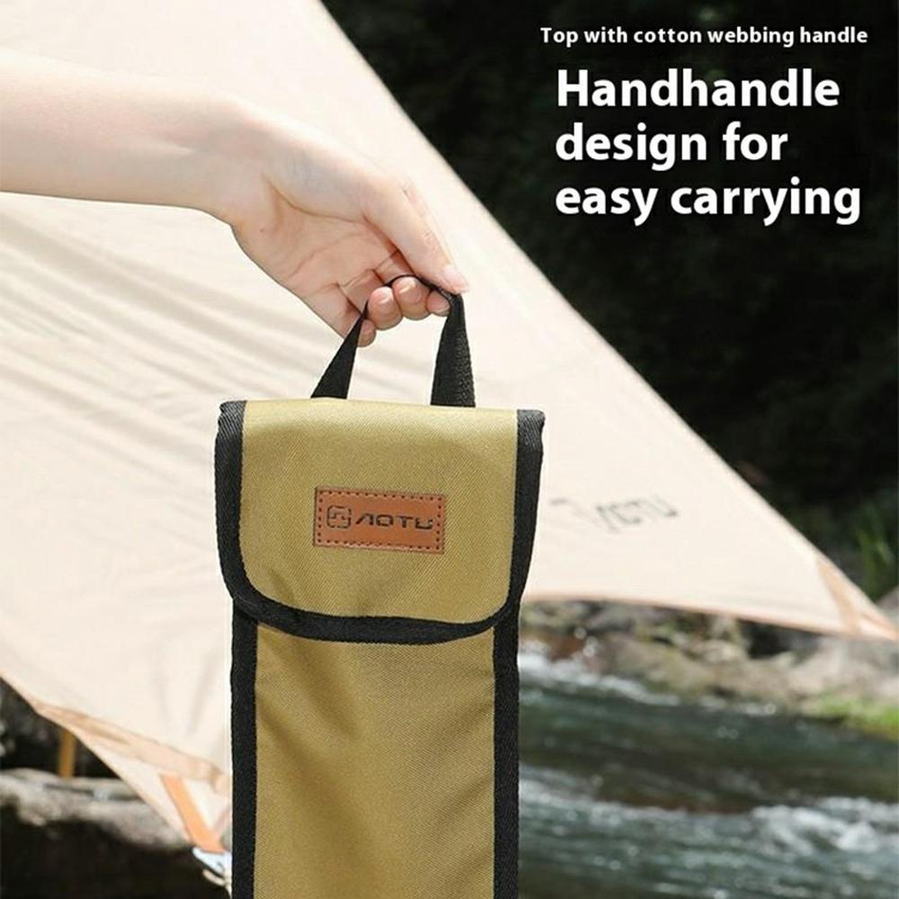 AOTU AT6943 30cm Tent Peg Oxford Cloth Storage Bag for Outdoor Camping Ground Nail Supplies Black
AOTU AT6943 30cm Tent Peg Oxford Cloth Storage Bag for Outdoor Camping Ground Nail Supplies Black