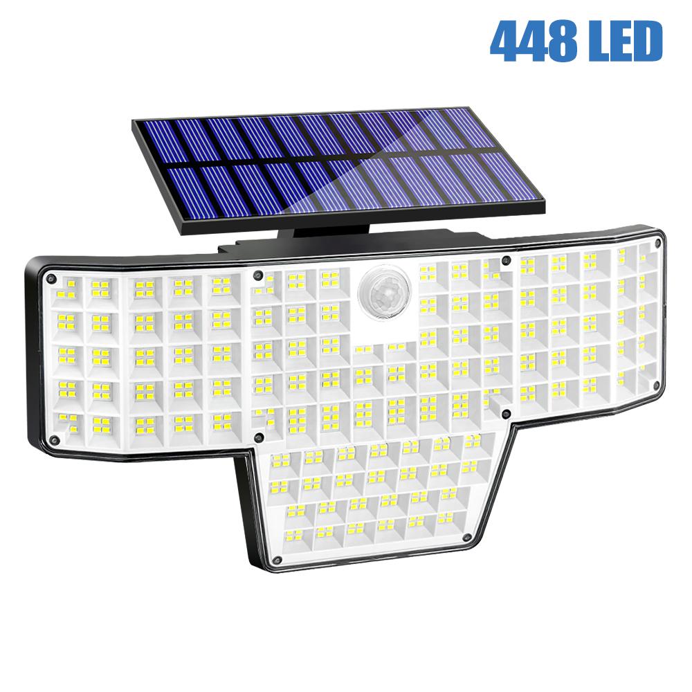 1/2 Packs Solar Light Motion Sensor Outdoor 448 LED Security Light 2000Mah Waterproof Solar Wall Flood Light Garden Backyard
1/2 Packs Solar Light Motion Sensor Outdoor 448 LED Security Light 2000Mah Waterproof Solar Wall Flood Light Garden Backyard