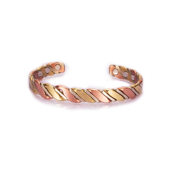 Vinterly Twisted Copper Bracelets for Women Rose Gold-color Health Energy Magnetic Copper Adjustable Cuff Bracelets & Bangles
Vinterly Twisted Copper Bracelets for Women Rose Gold-color Health Energy Magnetic Copper Adjustable Cuff Bracelets & Bangles