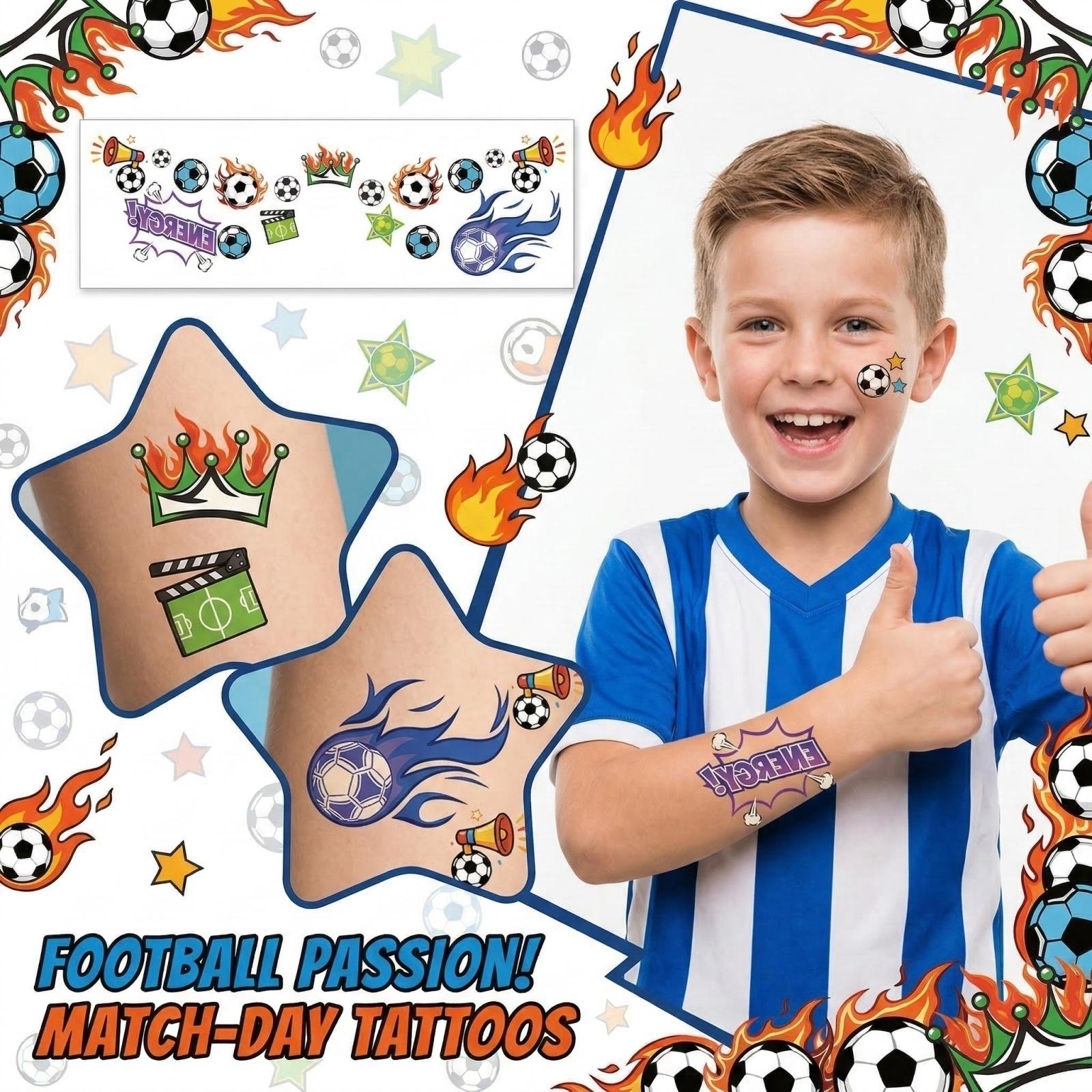 Soccer Theme Banner with Printed Football Elements and Decorative Accents for Sports Party Events and Celebrations one size
Soccer Theme Banner with Printed Football Elements and Decorative Accents for Sports Party Events and Celebrations one size