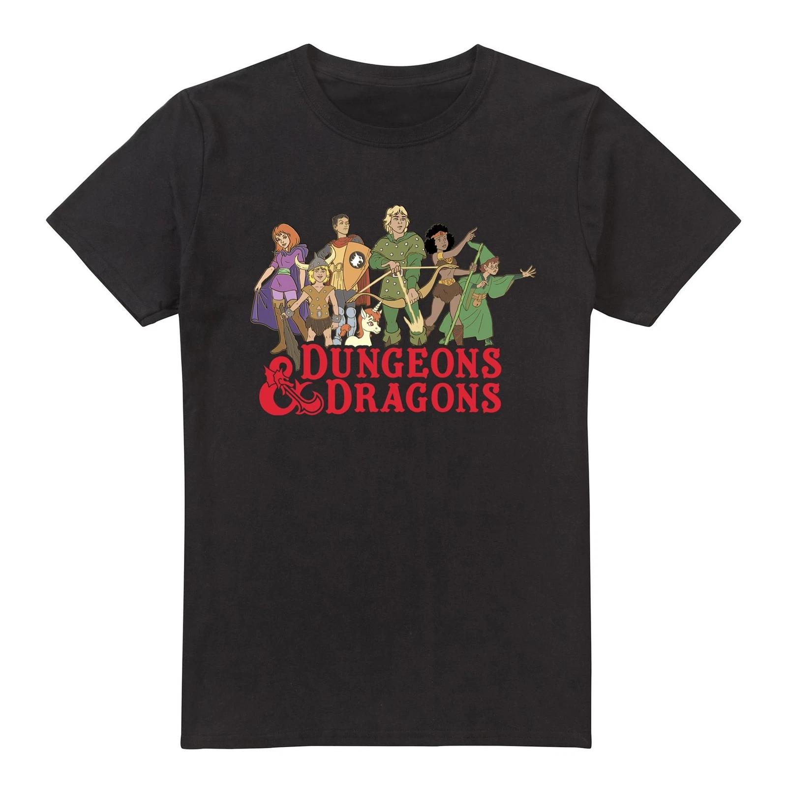 Dungeons & Dragons Mens 100% Cotton T-shirt Mens Tees Top Line Up Top Tee S-2XL Official L
Dungeons & Dragons Mens 100% Cotton T-shirt Mens Tees Top Line Up Top Tee S-2XL Official L