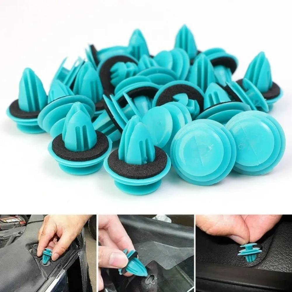 100Pcs Door Buckle Retainer Fastener Rivet Rivet Kit Fastener Rivet Bumper Clip Auto Vehicle
100Pcs Door Buckle Retainer Fastener Rivet Rivet Kit Fastener Rivet Bumper Clip Auto Vehicle