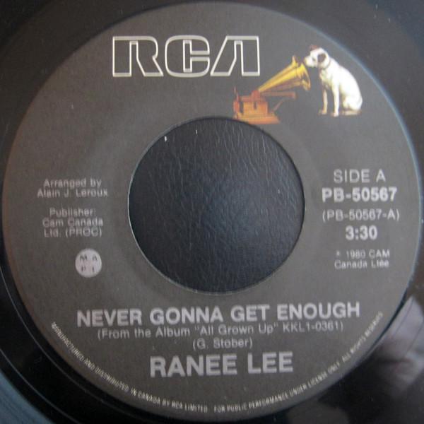 7inch Record RANEE LEE Never Gonna Get Enough Shades Of PB50567 RCA 1979 Canada SoulFunk Used
7inch Record RANEE LEE Never Gonna Get Enough Shades Of PB50567 RCA 1979 Canada SoulFunk Used