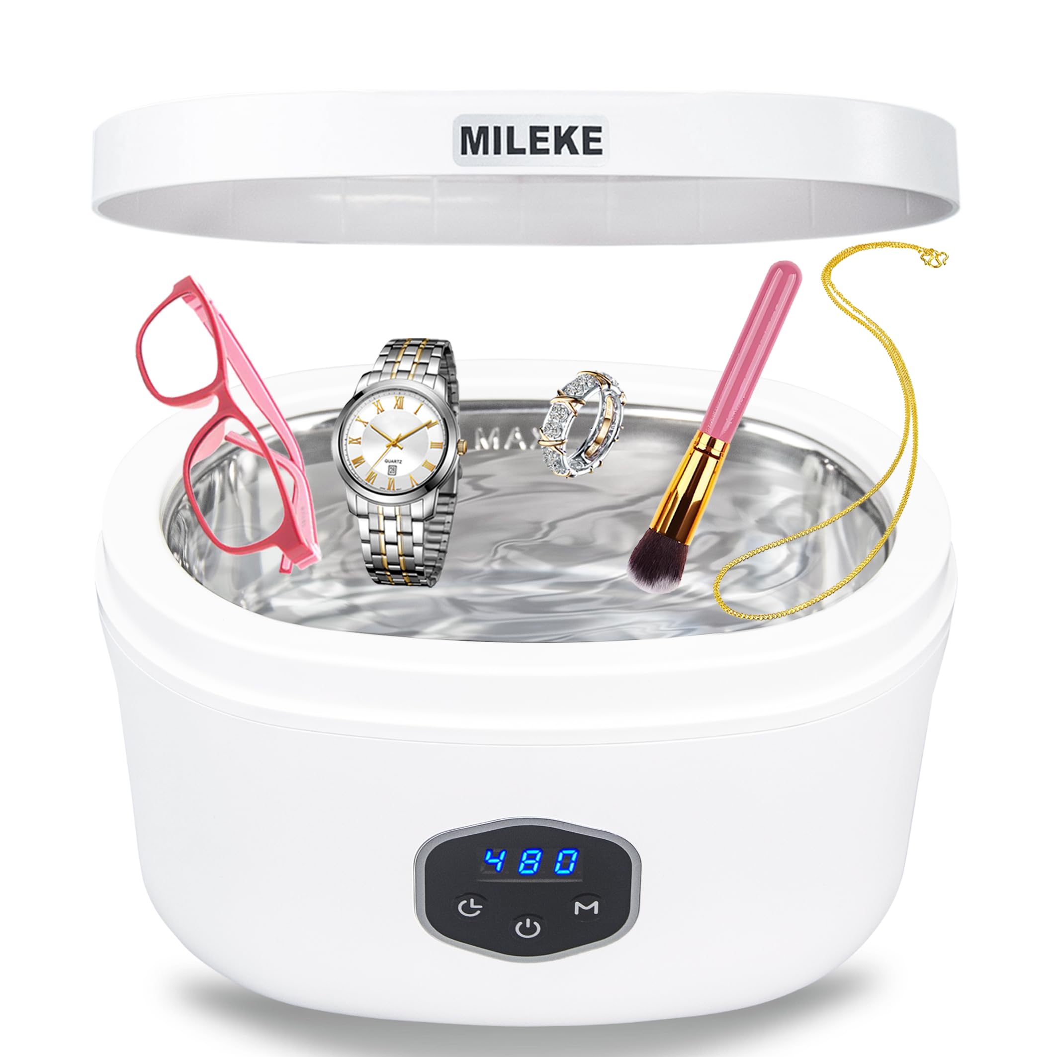 Ultrasonic Cleaner with Vacuum 600ml Large Auto Lightweight Ultrasonic Eyeglass Compact for Home Cleans Watch Precious and Includes Japanese белый
Ultrasonic Cleaner with Vacuum 600ml Large Auto Lightweight Ultrasonic Eyeglass Compact for Home Cleans Watch Precious and Includes Japanese белый