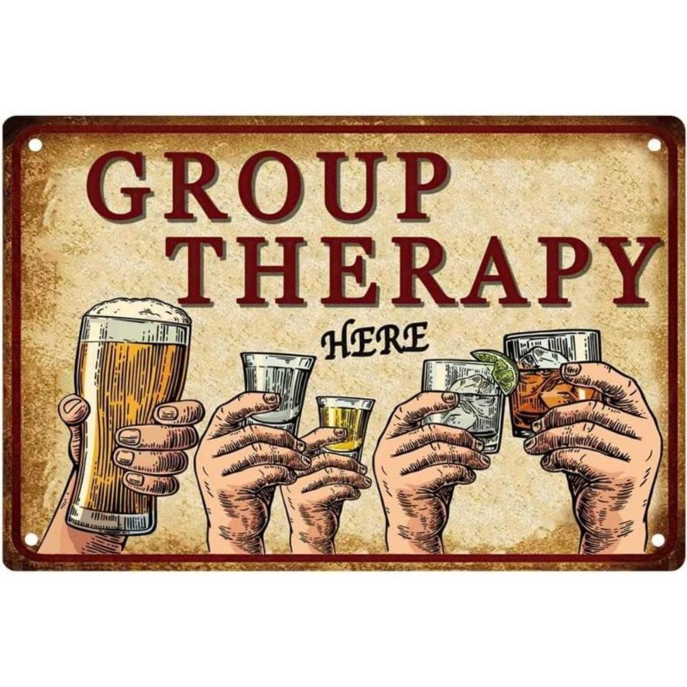 Vintage Metal Men s Garage Bar Sign 8x12 Inch Funny Home Office Decor Group Therapy Decor 20x30cm(7.8x11.8inch)
Vintage Metal Men s Garage Bar Sign 8x12 Inch Funny Home Office Decor Group Therapy Decor 20x30cm(7.8x11.8inch)