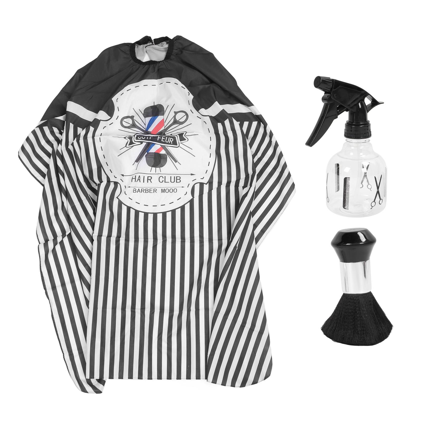 Hair Cutting Cape Kit Barber Cape Neck Duster Brush Transparent Water Sprayer Salon Haircut різнокольоровий
Hair Cutting Cape Kit Barber Cape Neck Duster Brush Transparent Water Sprayer Salon Haircut різнокольоровий