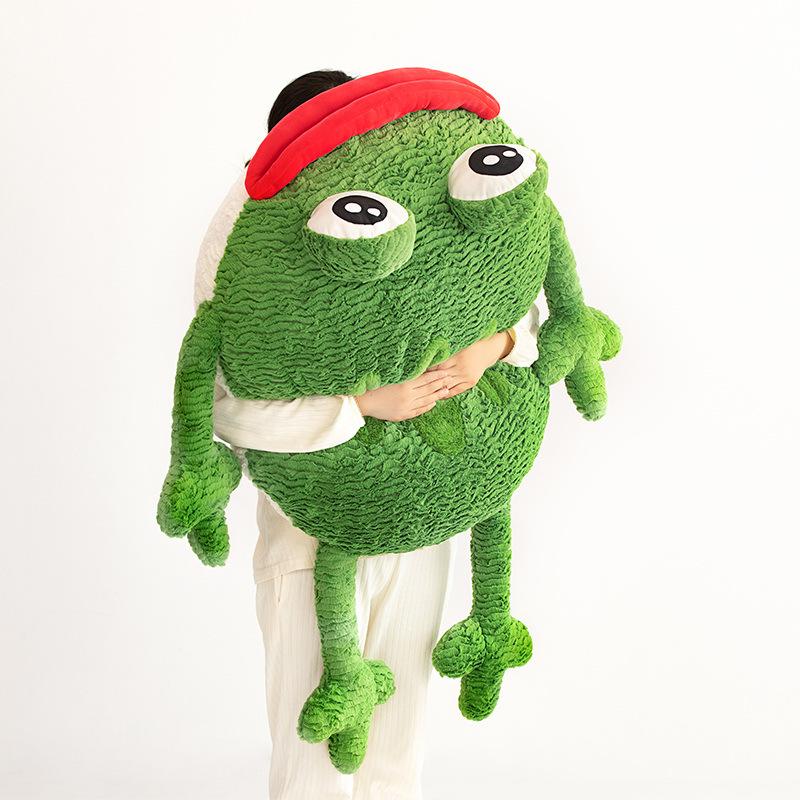 Funny Sausage Mouth Frog Plush Doll Big Eyes Frog Doll Big Throw Pillow Girl Hug Sleeping Doll 35cm
Funny Sausage Mouth Frog Plush Doll Big Eyes Frog Doll Big Throw Pillow Girl Hug Sleeping Doll 35cm