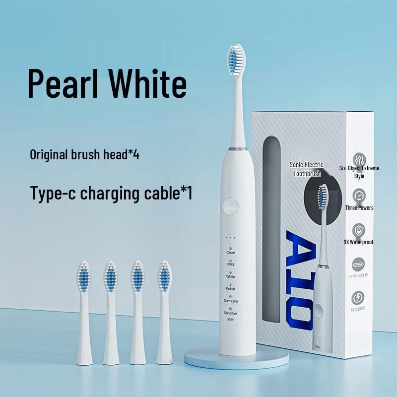 Milin Rechargeable Sonic Electric Toothbrush CN plug (adapter included)
Milin Rechargeable Sonic Electric Toothbrush CN plug (adapter included)