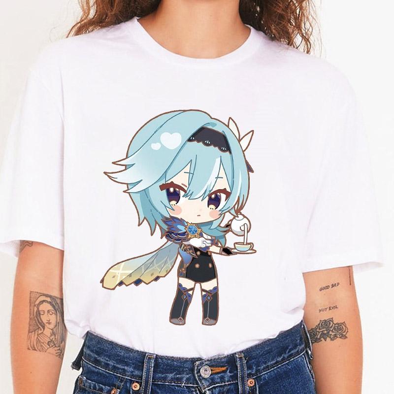 Genshin Impact Eula Women Tshirt Summer Cute T Shirt Femme Casual Harajuku Lady Tee Shirt Casual Streetwear Female T-Shirt 2025 XXXL білий
Genshin Impact Eula Women Tshirt Summer Cute T Shirt Femme Casual Harajuku Lady Tee Shirt Casual Streetwear Female T-Shirt 2025 XXXL білий