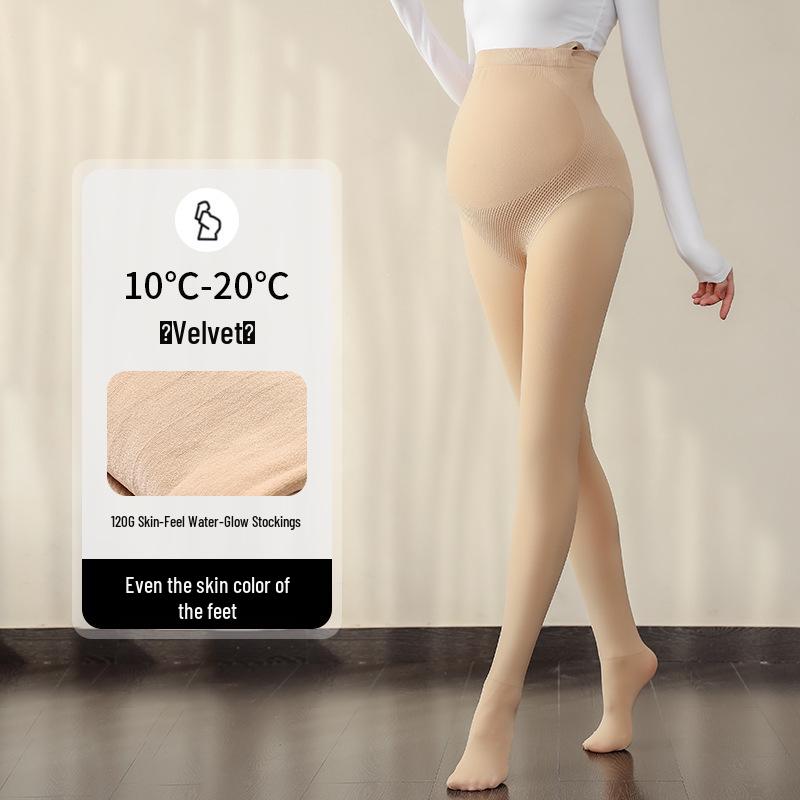 Seamless Tummy Support Water-Glow Leggings for Pregnant Women - Autumn/Winter Collection One Size
Seamless Tummy Support Water-Glow Leggings for Pregnant Women - Autumn/Winter Collection One Size