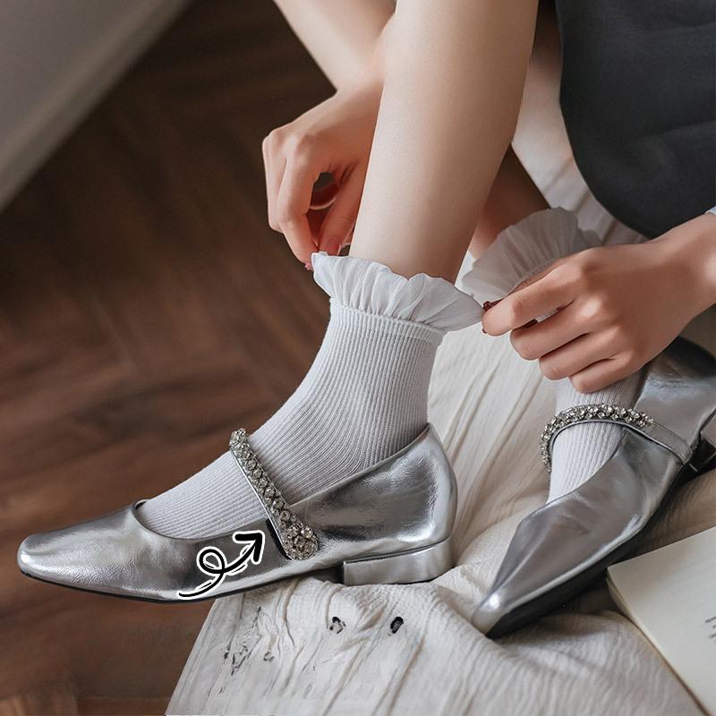 Кружевные носки Cloud Lace для женщин, хлопковые носки в стиле Лолита для балета, влагопоглощающие и дышащие, в сочетании с туфлями Мэри Джейн 1 pair белый
Кружевные носки Cloud Lace для женщин, хлопковые носки в стиле Лолита для балета, влагопоглощающие и дышащие, в сочетании с туфлями Мэри Джейн 1 pair белый