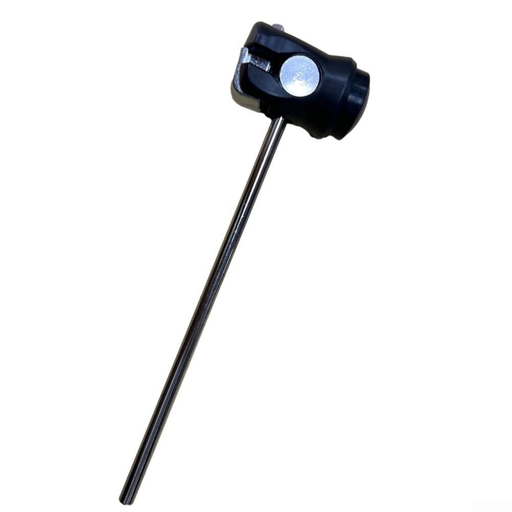 Чорний молоток з металевою міцною ручкою, гумова головка чорний
Чорний молоток з металевою міцною ручкою, гумова головка чорний