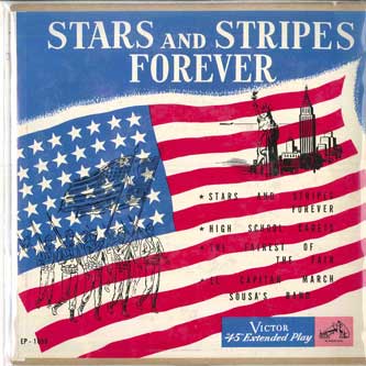 7inch Record SOUSA S BAND - Stars And Stripes Forever EP1050 VICTOR Japan Military Used
7inch Record SOUSA S BAND - Stars And Stripes Forever EP1050 VICTOR Japan Military Used