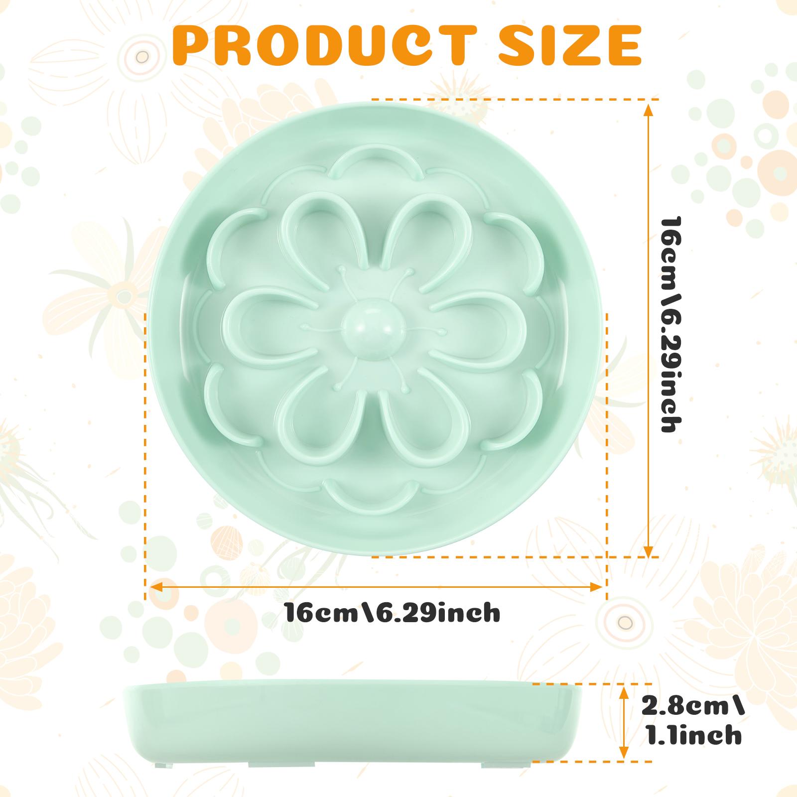 Slow Feeder Pet Bowl Flower Style Cat Dog Food Bowl With Anti Slip Bottom Round Anti-choking Cat Eating Dish Home Pet Supplies 1PC
Slow Feeder Pet Bowl Flower Style Cat Dog Food Bowl With Anti Slip Bottom Round Anti-choking Cat Eating Dish Home Pet Supplies 1PC